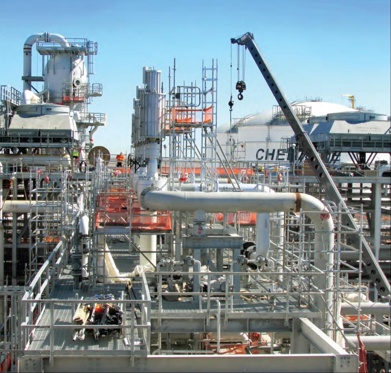 Cheniere energy begins maintenance work sabine pass lng plant company confirms