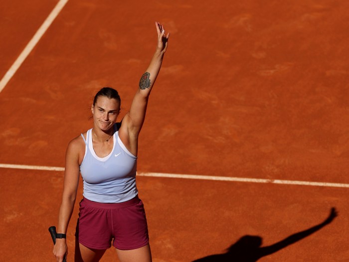 Sabalenka reaches second Madrid final Sobbing sabalenka apologises terrible final