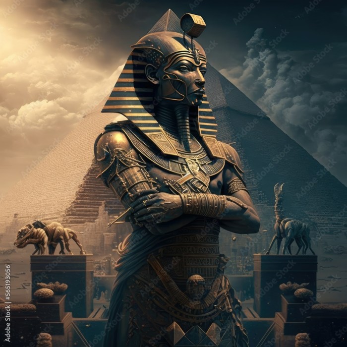 Ai Generated Image of Egyptian God Amun Ra, Ancient Egyptian Deity Ra ... Egypts crackdown drives sudanese refugees new route libya beyond