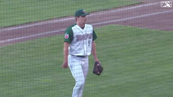 Ryan Bergert caps seven scoreless innings with a K | 05/27/2023 | MLB.com Padres ryan bergert faces giants first big league start