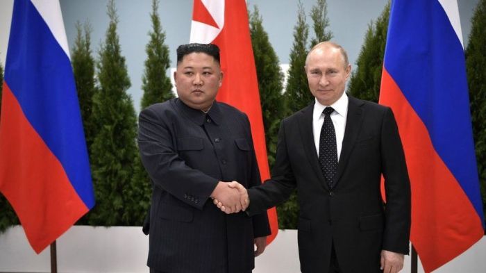 Putin talks military cooperation with Kim as North Korean leader ... North korea will always stand with russia leader kim tells putin