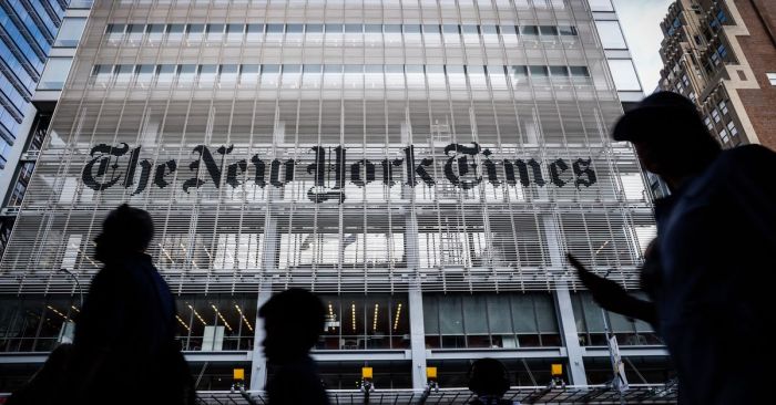 New york times amazon sign ai licensing deal