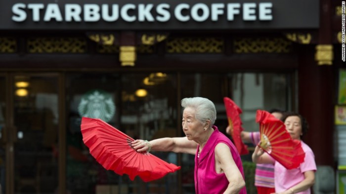 Starbucks shares hit two-year low as China, US demand clouds outlook ... Starbucks has received a lot interest china business stake ceo tells ft