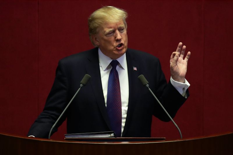 What we didn't hear in Trump's N. Korea speech - CNN Video Trump is receptive contacts with north korean leader white house says