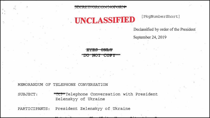 Don’t forget what Donald Trump said *repeatedly* about the Ukraine call ... Donald trump speech congress ukraine