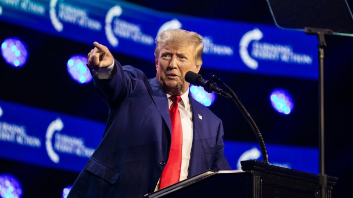 Trump’s Fraud Trial Starts With Attacks on Attorney General and Judge ... Trump says automakers tesla must build cars parts us