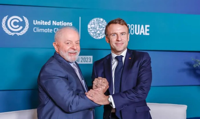 Mercosul-UE: Lula diz que pediu ajuda a Scholz para fechar acordo, mas ... Brazils lula urges macron back eu mercosur trade deal