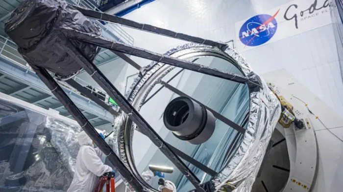 James Webb Space Telescope image of the cosmic cliffs in the Carina ... Nasa roman space telescope cosmic mystery