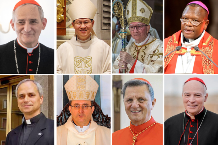 Who could be the new Pope? The cardinals who might become the next head ... Next pope candidates zuppi parolin tagle turkson erdo