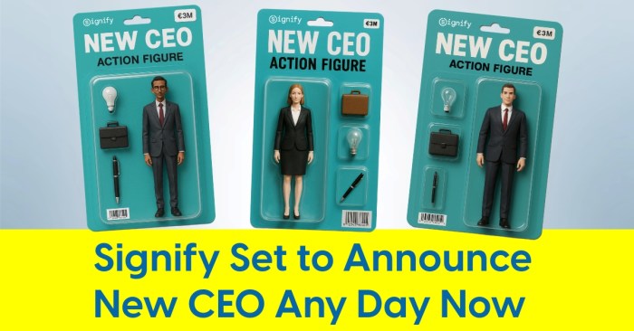 Signify appoints tempelman new ceo