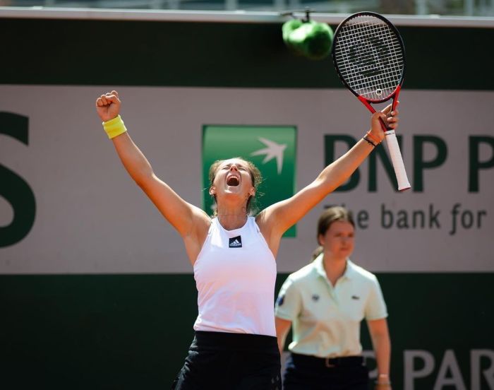 French Open: Daria Kasatkina Storms Past Camila Giorgi To Reach ... Teenager andreeva downs kasatkina reach french open quarters