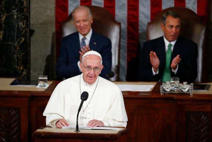 Biden Fundraises with Clintons, Obamas and Rapper Lizzo While Trump ... Pope francis death funeral joe biden donald trump grief grievance