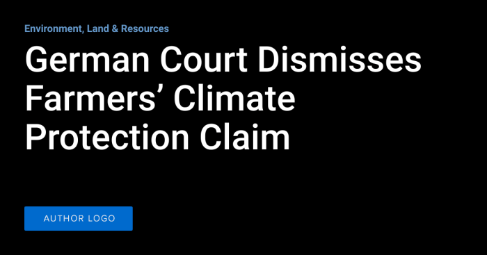 German court throws out peruvian farmers climate case against rwe