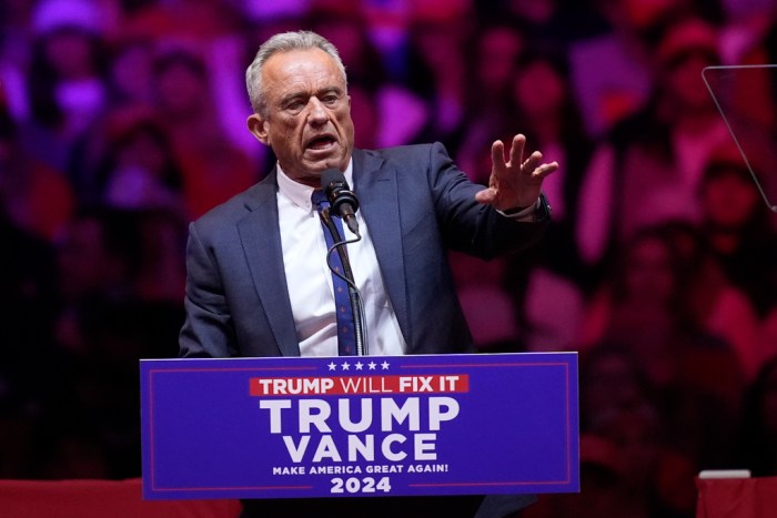 Controversy surrounds RFK Jr., President-elect Trump's choice for HHS Rfk jr confirmed hhs public health react