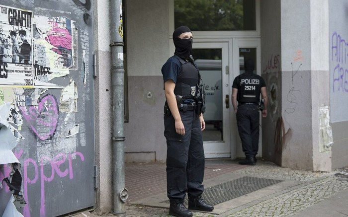 Germany: Syrian ex-secret police go on trial for war crimes | Daily ... Syrian man handed life sentence germany war crimes