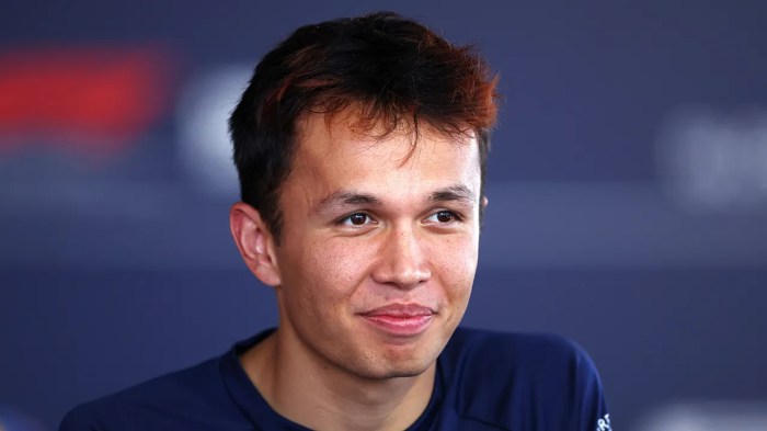 Russell says albon has more pay after lobster dinner