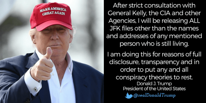One crucial file was not released in declassified JFK pages kept secret ... Trump jfk files declassified