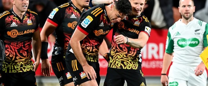 LIVE Crusaders Vs. Chiefs In The 2023 Super Rugby Final In Hamilton Crusaders outmuscle reds reach super rugby semis