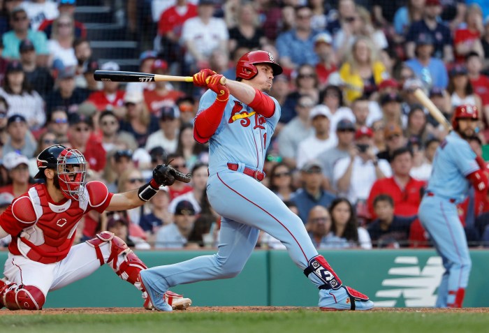 Cardinals hold down dodgers again win ninth inning 2 1