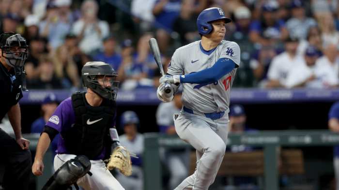 Shohei ohtani smashes 20th homer dodgers pound guardians