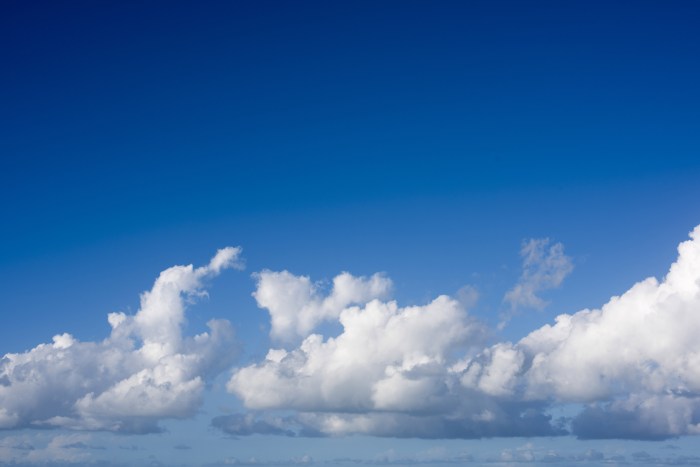 Cloudy Sky With Cirrus on Top and Cumulus Below It · Free Stock Photo Sky g courtney vandersloot knee makes early exit vs fever