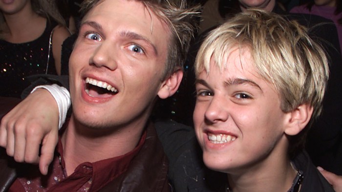The Truth About Aaron And Nick Carter's Relationship The carters documentary nick aaron angel true story