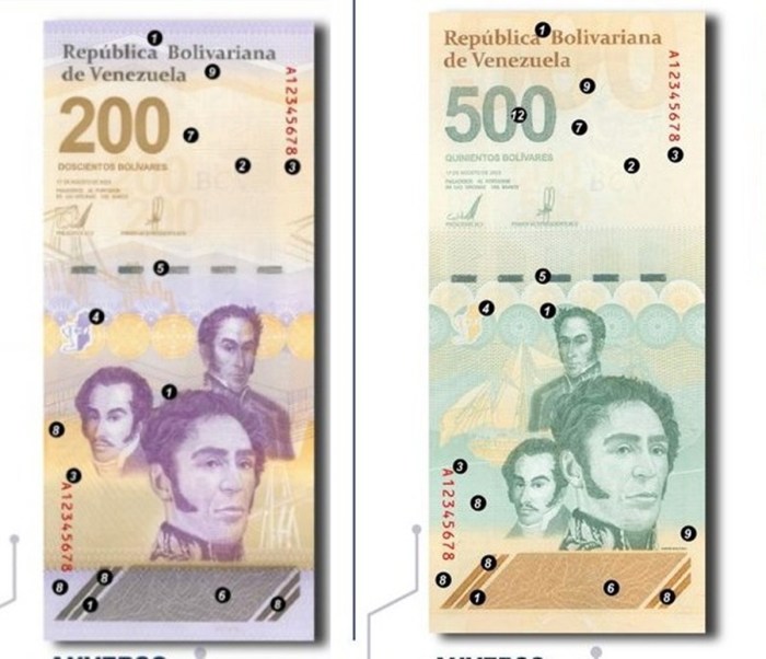 Security elements of the new cone banknotes - TIme News Venezuela govt rejects us visa measure calling it criminalization