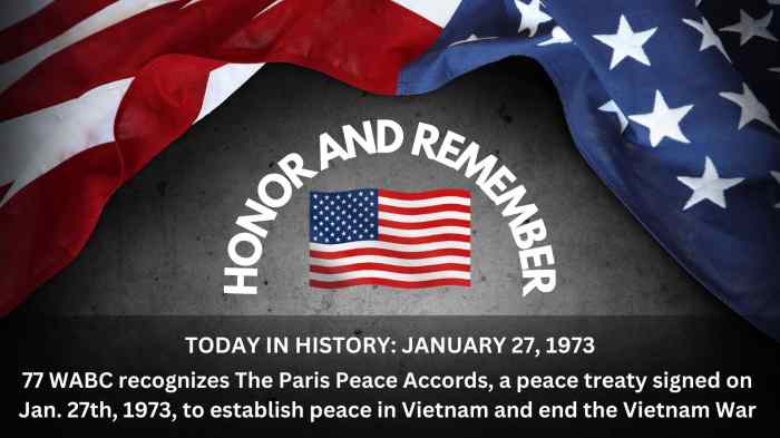 Today is the Anniversary of Treaty to End Vietnam War | 77 WABC Vietnam war fifty years since end us legacy reconciliation trump