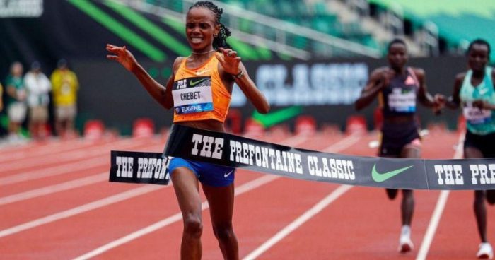 Kenya’s Chebet breaks women’s world 5km record - Daily Trust Kenyas chebet nears 5000m world record rome diamond league