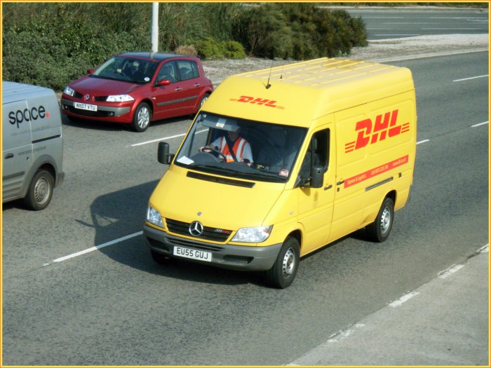 DHL Vehicles - The Crittenden Automotive Library Dhl daimler truck hylane agree electric truck rental deal