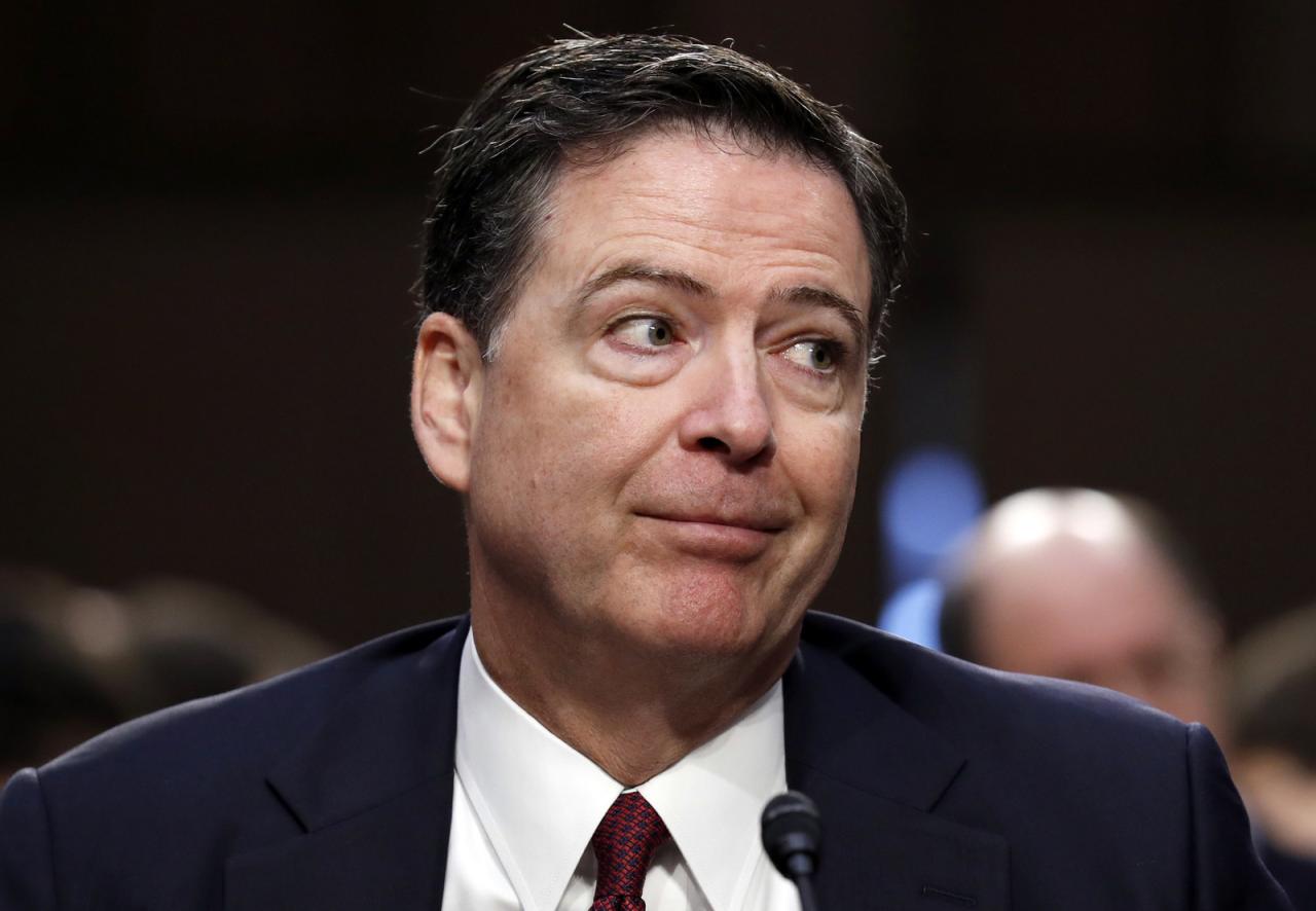 James Comey Attacks 'Lying' About FBI Informants as Donald Trump Blasts ... James comey 86 47 trump threat investigation instagram post fbi