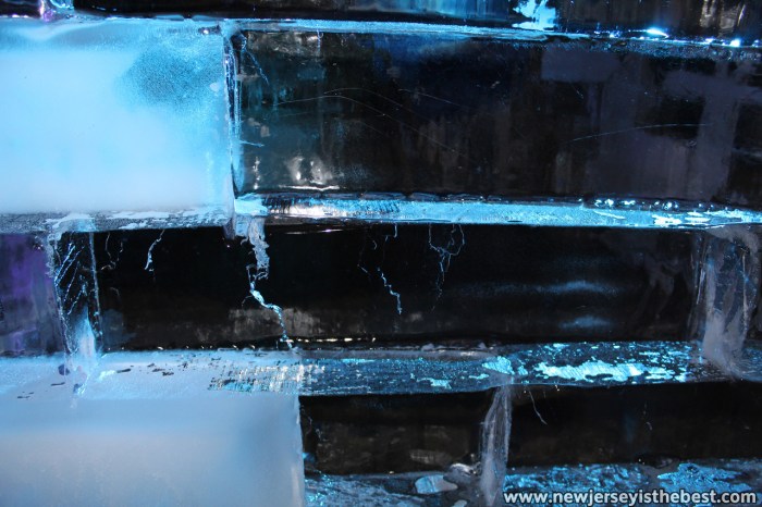 Ice wall at the Frozen in Ice ice sculpture extravaganza – New Jersey ... New jersey ice facility