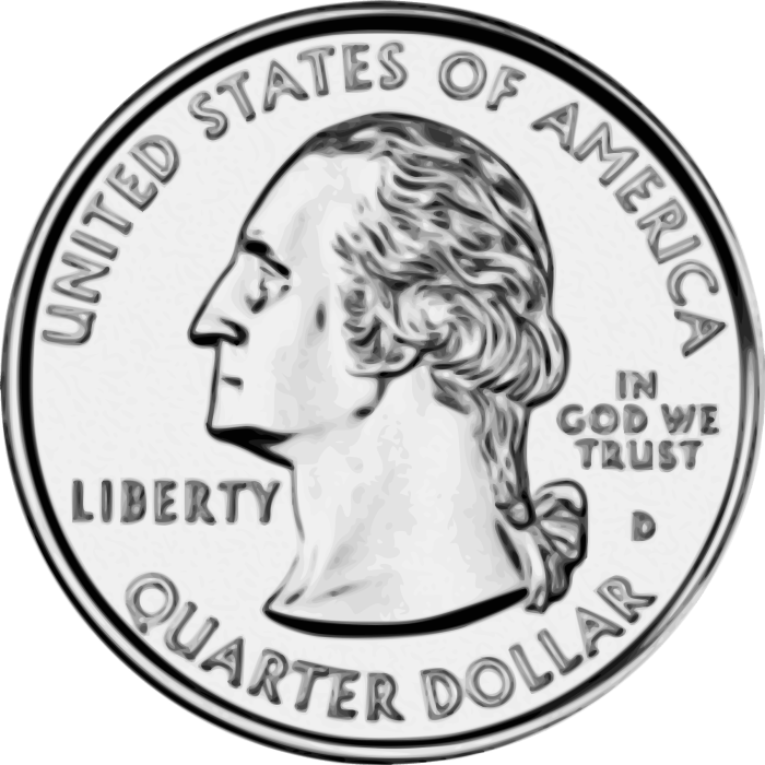 Clipart - United States Quarter Front Clipart - United States Quarter Front