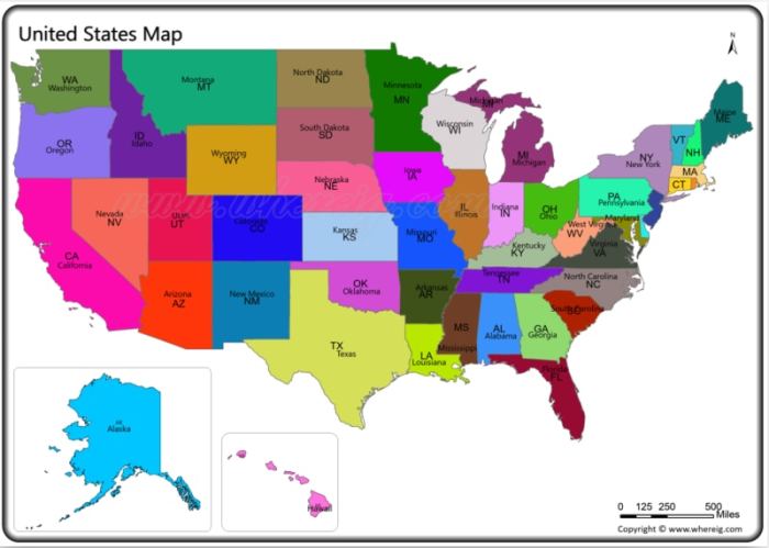 United States Map (US Map), High Resolution USA Map, List of States in USA Us suspends licenses ship nuclear plant parts china sources say