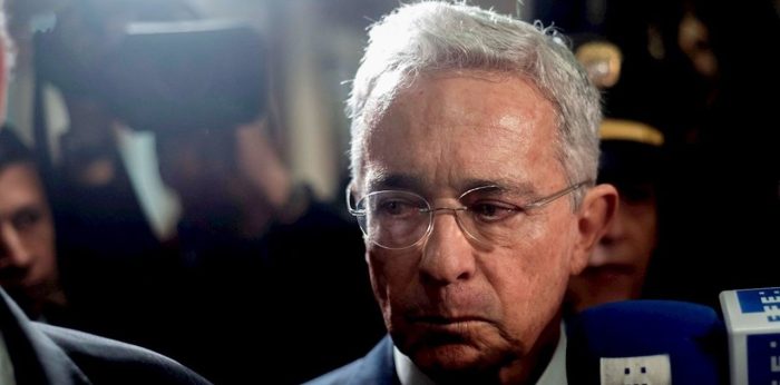 Former Colombian President Alvaro Uribe Under House Arrest ... Colombian senator uribe had procedures head thigh is icu hospial