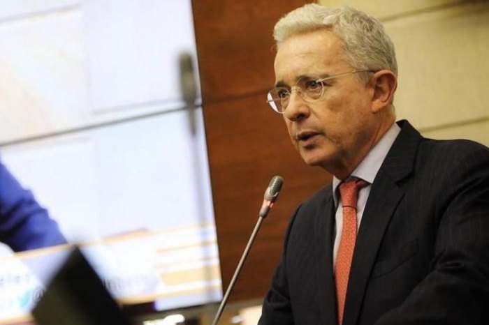 Why Uribe led Colombians to reject the peace deal with FARC Colombian senator uribe had procedures head thigh is icu hospial