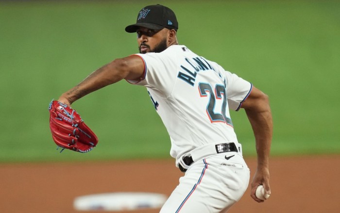 Miami Marlins Ace Sandy Alcantara to Miss Start Saturday - Fastball Marlins sandy alcantara shuts down pirates ends skid