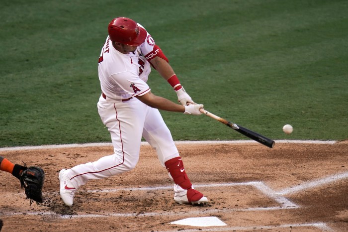 Angels 2020 season in review: Mike Trout - Halos Heaven Angels star mike trout activated lineup dh