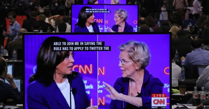 Democrat warren raises concerns that us tariff deals will favor big tech over