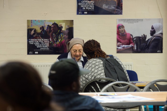 Asylum seekers go essex church help sessions not state benefits