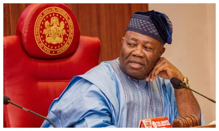Senate President Godswill Akpabio Takes Swipe at Peter Obi Over Alleged Party Abandonment and Political Loyalty Questions