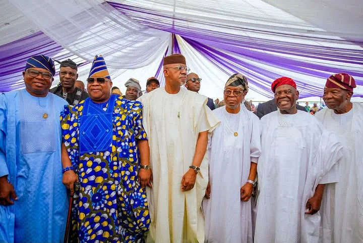 Adeleke and Oyebamiji Bridge Political Divide at Fidau Prayer for Mother of APC National Secretary in Osun State