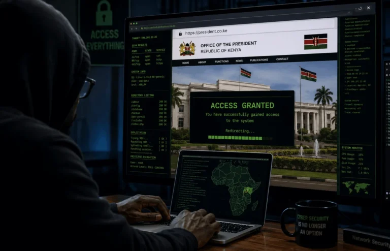 Cyber Security Breach on Kenyan Presidential Website Exposes Critical Infrastructure Risks and Ransom Demands