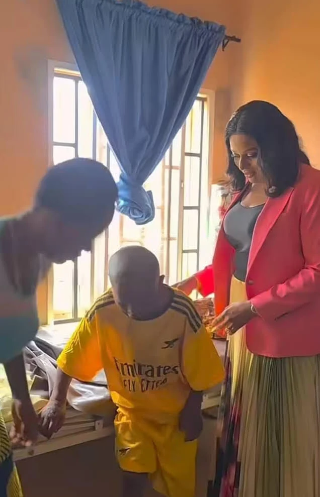 First Lady of Anambra State Celebrates Recovery and Discharge of Brutalized Ten Year Old Boy from Hospital