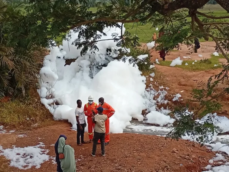 National Environmental Standards and Regulations Enforcement Agency Investigates Suspected Chemical Spill on Kaduna-Abuja Expressway