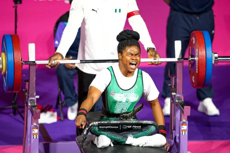 Team Nigeria Secures First Gold Medal at 2026 Commonwealth Games in Para Powerlifting