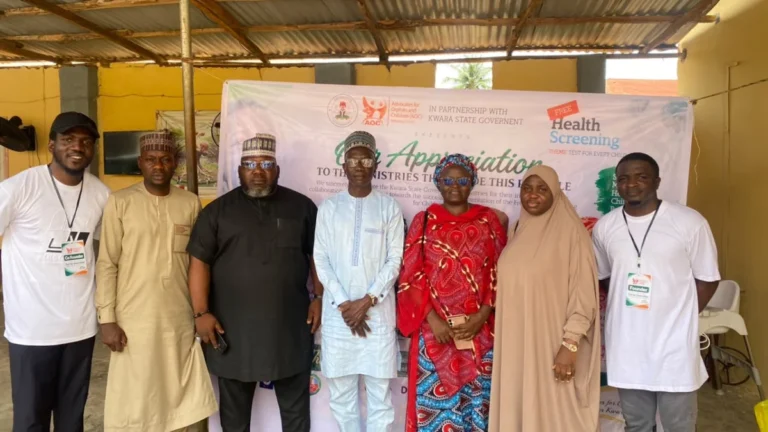 Advocates for Orphaned Children conducts comprehensive health screenings for 339 vulnerable residents in Kwara State