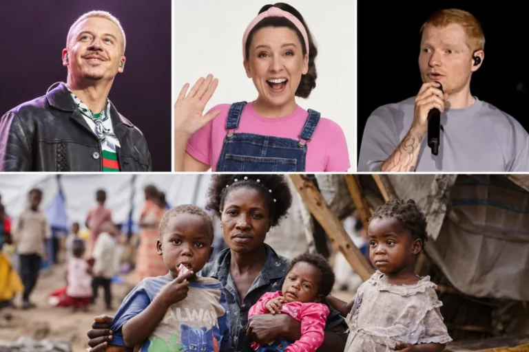 As Macklemore, Ms Rachel and Ed Sheeran pledge $4 million for Gaza, millions of women and children face parallel crises in Sudan and DR Congo