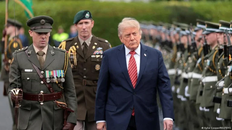 Donald Trump endorses Irish unification during weekend visit as geopolitical tensions remain high across multiple fronts