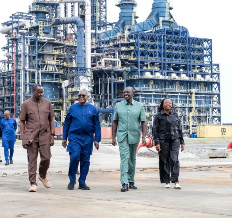 Kenyan President William Ruto Tours Dangote Refinery in Lagos Ahead of Lamu Project Groundbreaking